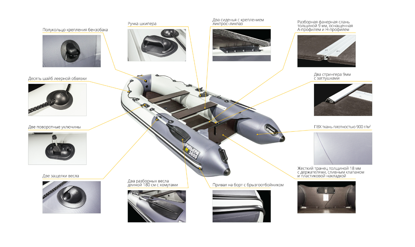 Лодка Ривьера Компакт 2900 СК в Туле