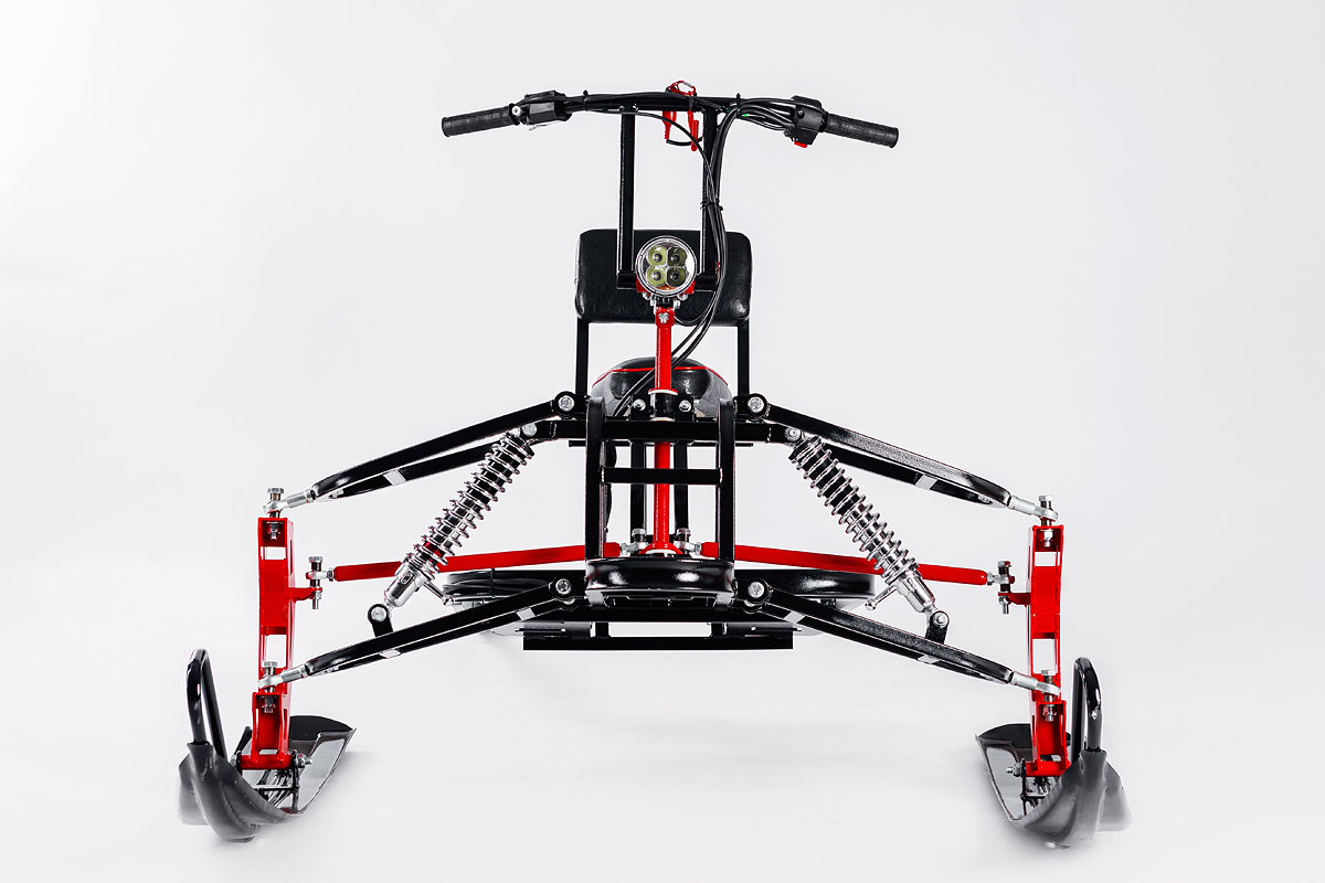 Лыжный модуль IKUDZO TERRAIN с подогревом ручек металлические лыжи в Туле