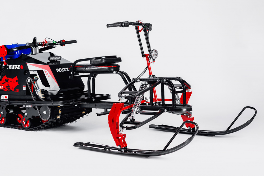 Лыжный модуль IKUDZO TERRAIN с подогревом ручек металлические лыжи в Туле