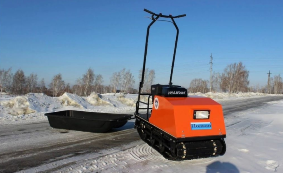 Мотобуксировщик Полкан 500К мини 9 л.с. в Туле