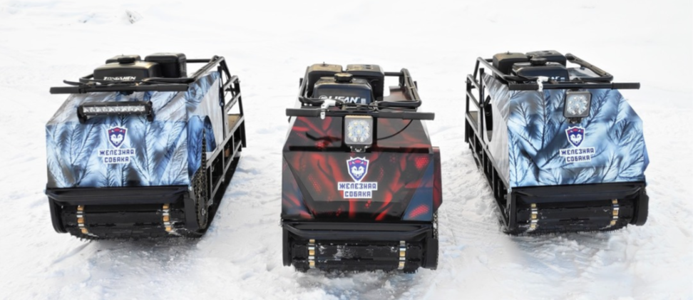 Мотобуксировщик Irondog (Железная собака) M500 13  Камуфляж Охотник в Туле