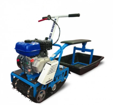 Мотобуксировщик НЕВА МС-1К с санями и сиденьем в Туле