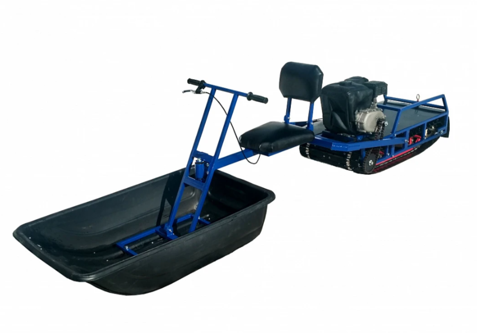 Мотобуксировщик толкач Альбатрос-XL8 с модулем. Без фары, тележки в Туле