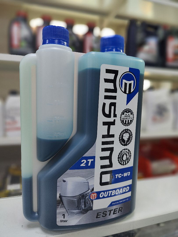 Масло MISHIMO 2T OUTBOARD (ESTER) полусинтетика 1 л в Туле