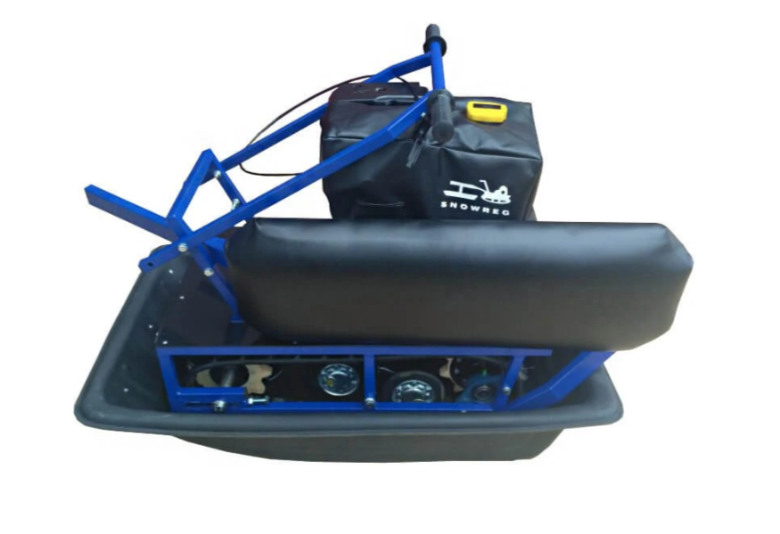 Мини-мотобуксировщик Альбатрос-М с фарой в Туле