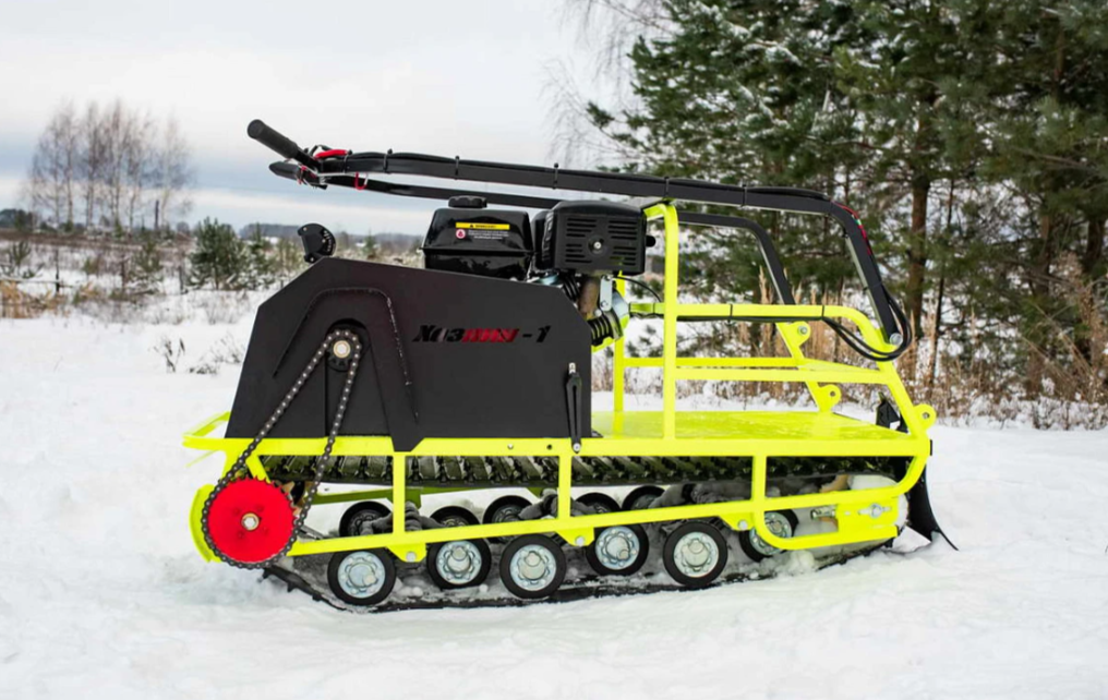 Мотобуксировщик Бурлак ХОЗЯИН-1 (капот металл) в Туле