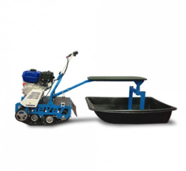 Мотобуксировщик НЕВА МС-1К с санями и сиденьем в Туле