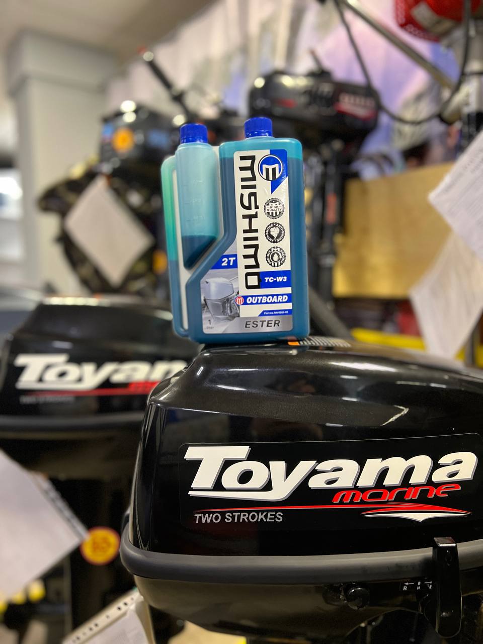Масло MISHIMO 2T OUTBOARD (ESTER) полусинтетика 1 л в Туле