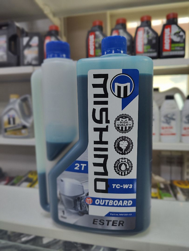 Масло MISHIMO 2T OUTBOARD (ESTER) полусинтетика 1 л в Туле