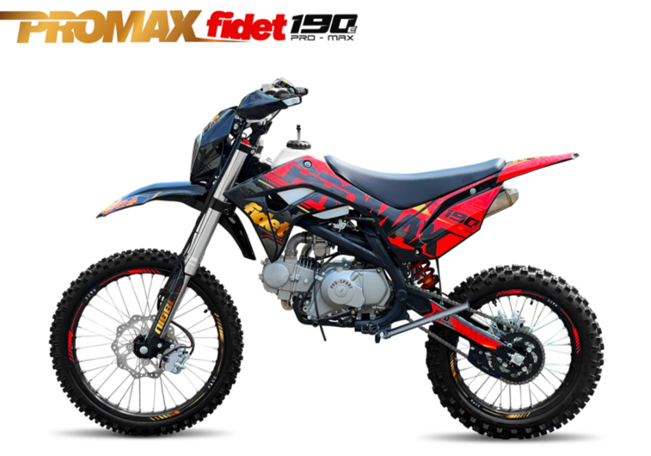 Мотоцикл (питбайк) PROMAX FIDET (ФАЙДЕТ) 190E MAX PRO LUX 19/16 в Туле