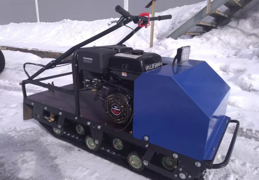 Мотобуксировщик AhtaR ЗИМА с реверсом (задний ход) в Туле