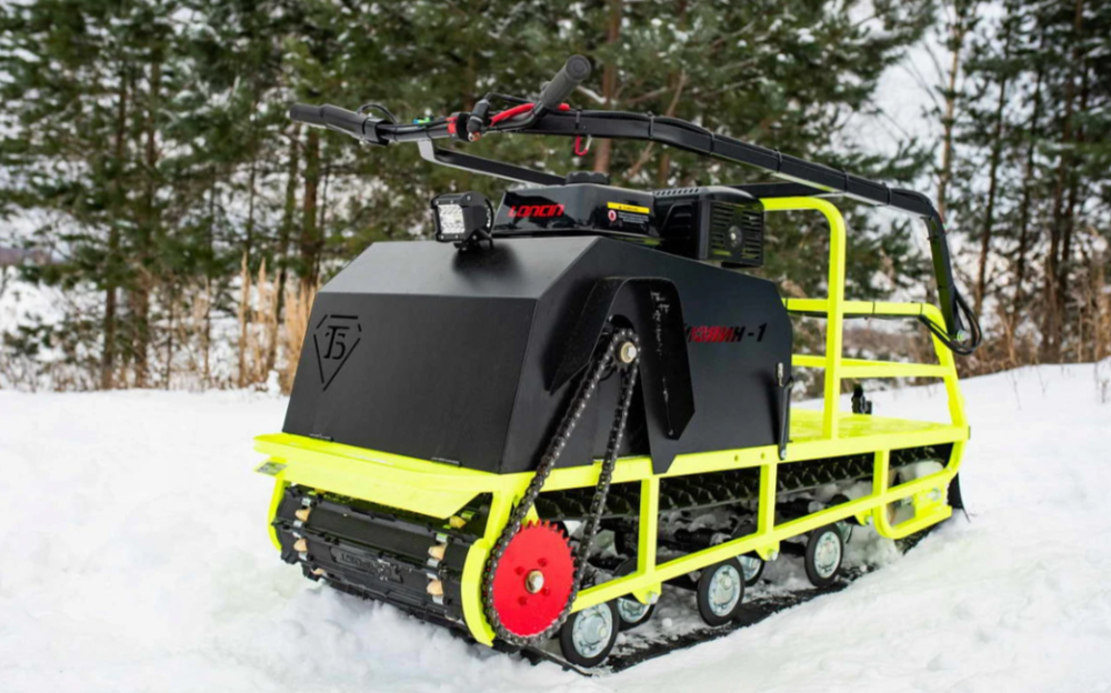 Мотобуксировщик Бурлак ХОЗЯИН-1 (капот металл) в Туле