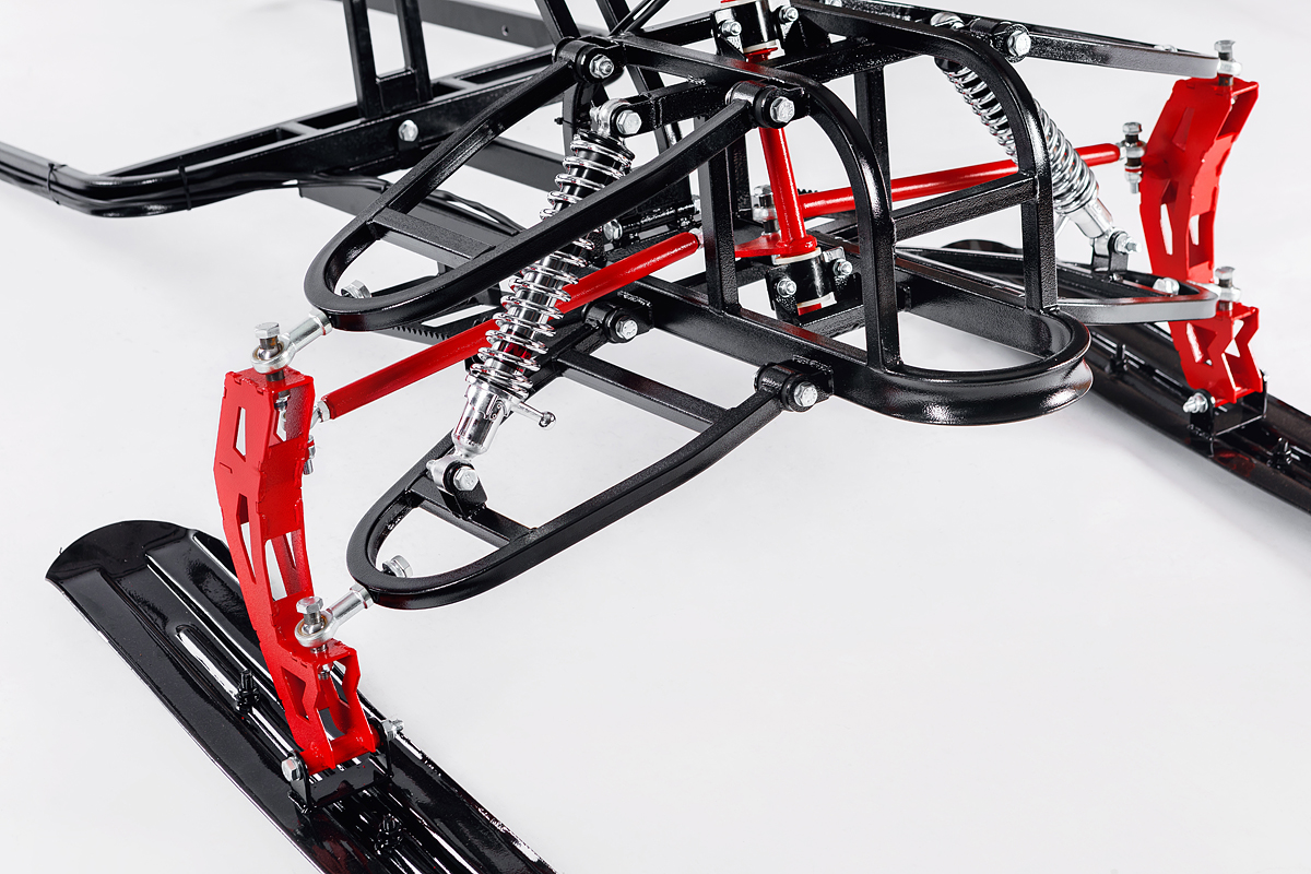 Лыжный модуль IKUDZO TERRAIN с подогревом ручек металлические лыжи в Туле