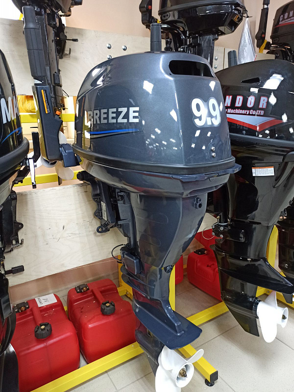 Лодочный мотор BREEZE F9,9S (4х тактный) в Туле