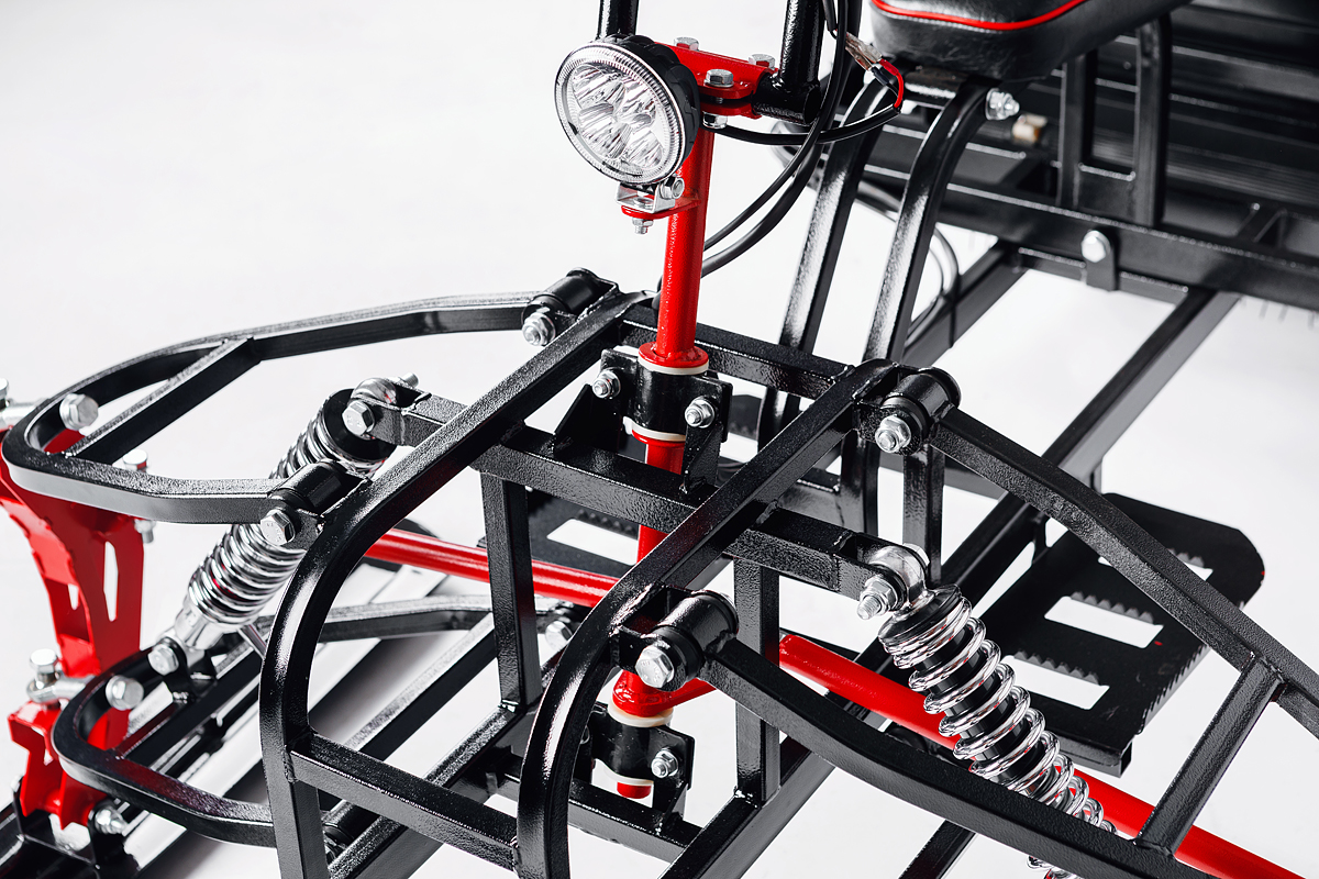 Лыжный модуль IKUDZO TERRAIN с подогревом ручек металлические лыжи в Туле