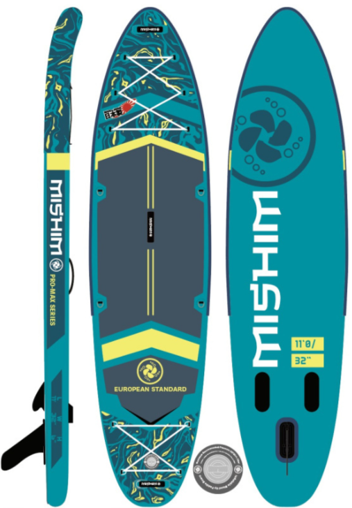 SUP (САП) Доска MISHIMO PRO-MAX Light Teal 12,6’ (385см) в Туле