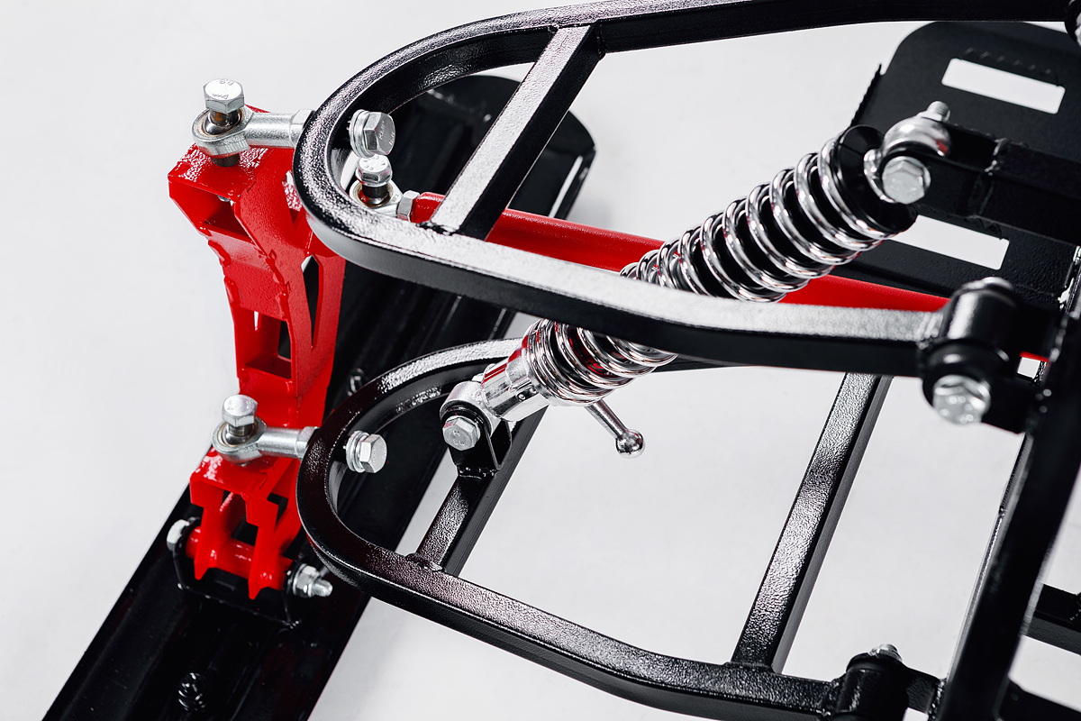 Лыжный модуль IKUDZO TERRAIN с подогревом ручек металлические лыжи в Туле