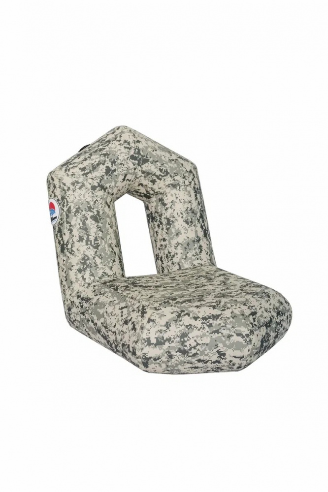 КРЕСЛО НАДУВНОЕ SMARINE, 85Х75 СМ, ПВХ, ЗЕЛЕНЫЙ ПИКСЕЛЬ в Туле