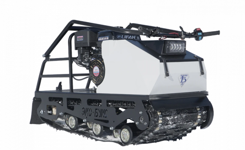 Мотобуксировщик ЭКО-букс V.2 15 л.с. (катковая подвеска, передний привод, длина 1450 мм) в Туле