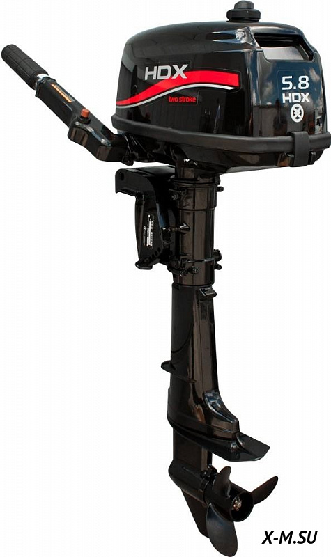 Лодочный мотор 2-х тактный HDX R series T 5,8 BMS в Туле