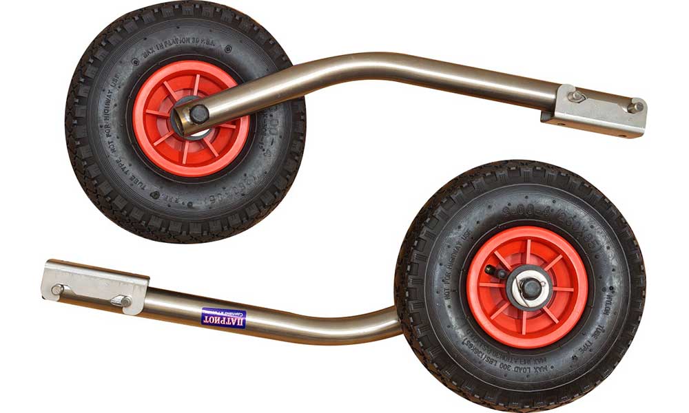 Транцевые колеса модульные удлиненные из нержавеющей стали в Туле