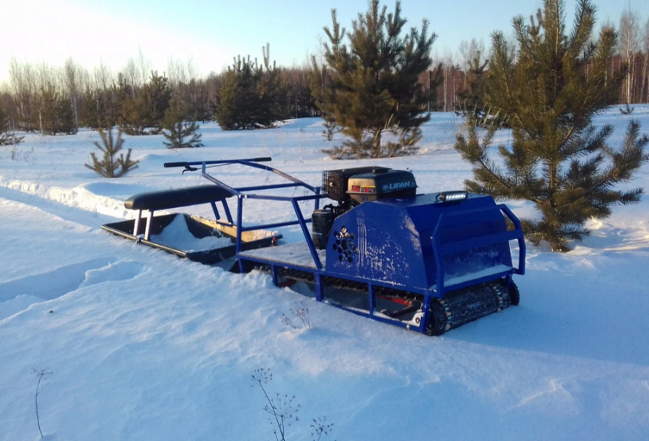 Мотобуксировщик Альбатрос-XLV 9 тележки, 1450 мм в Туле