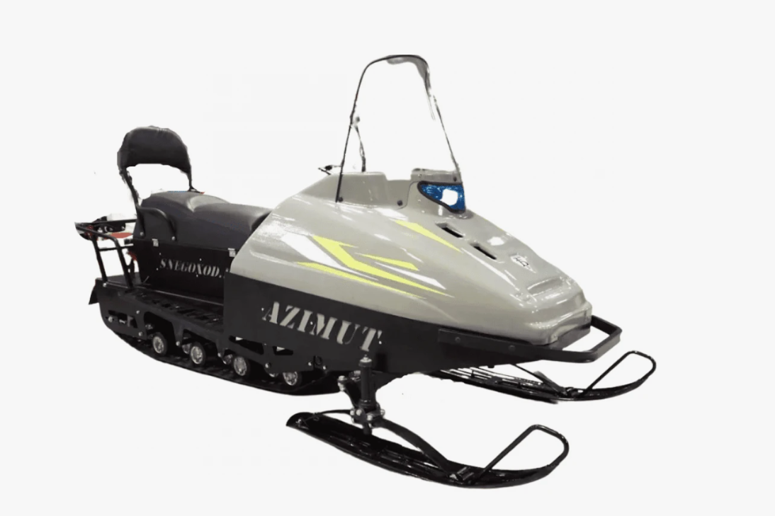 Миниснегоход Бурлак Азимут 24 л.с. , эл.запуск, реверс, тормоз гидравл, капот серый в Туле