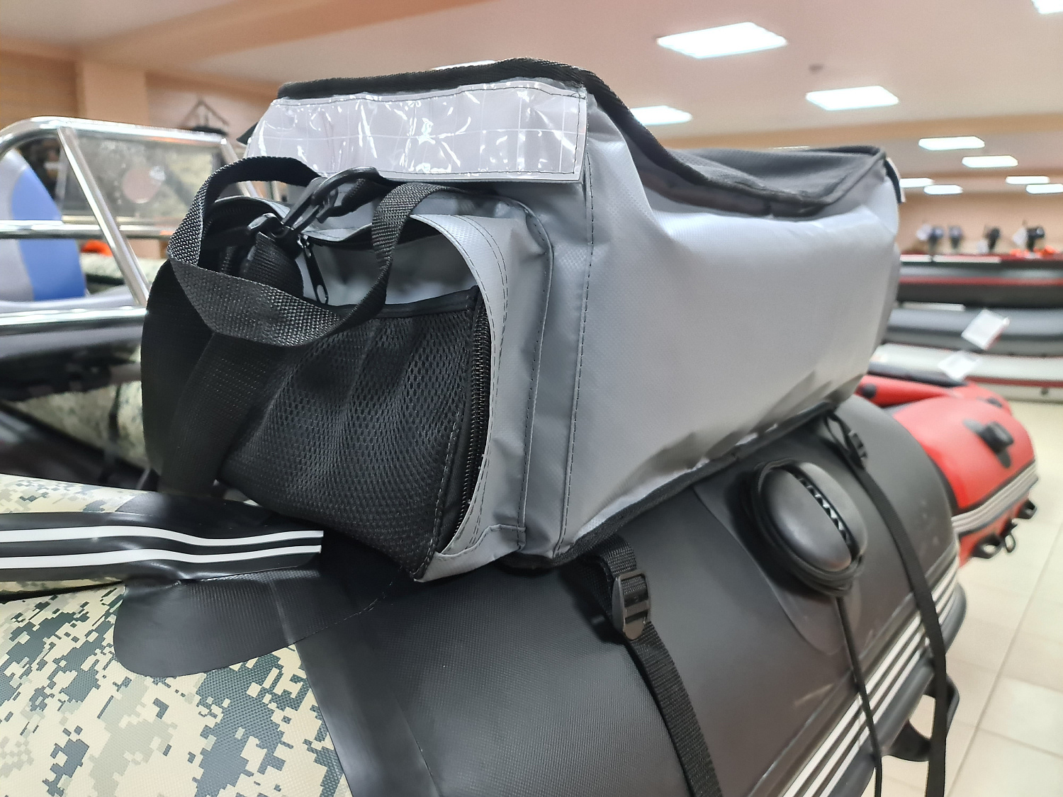 СУМКА ЛЮКС НА БАЛЛОН ДЛЯ ЛОДОК ПВХ 50Х25Х25 СМ в Туле