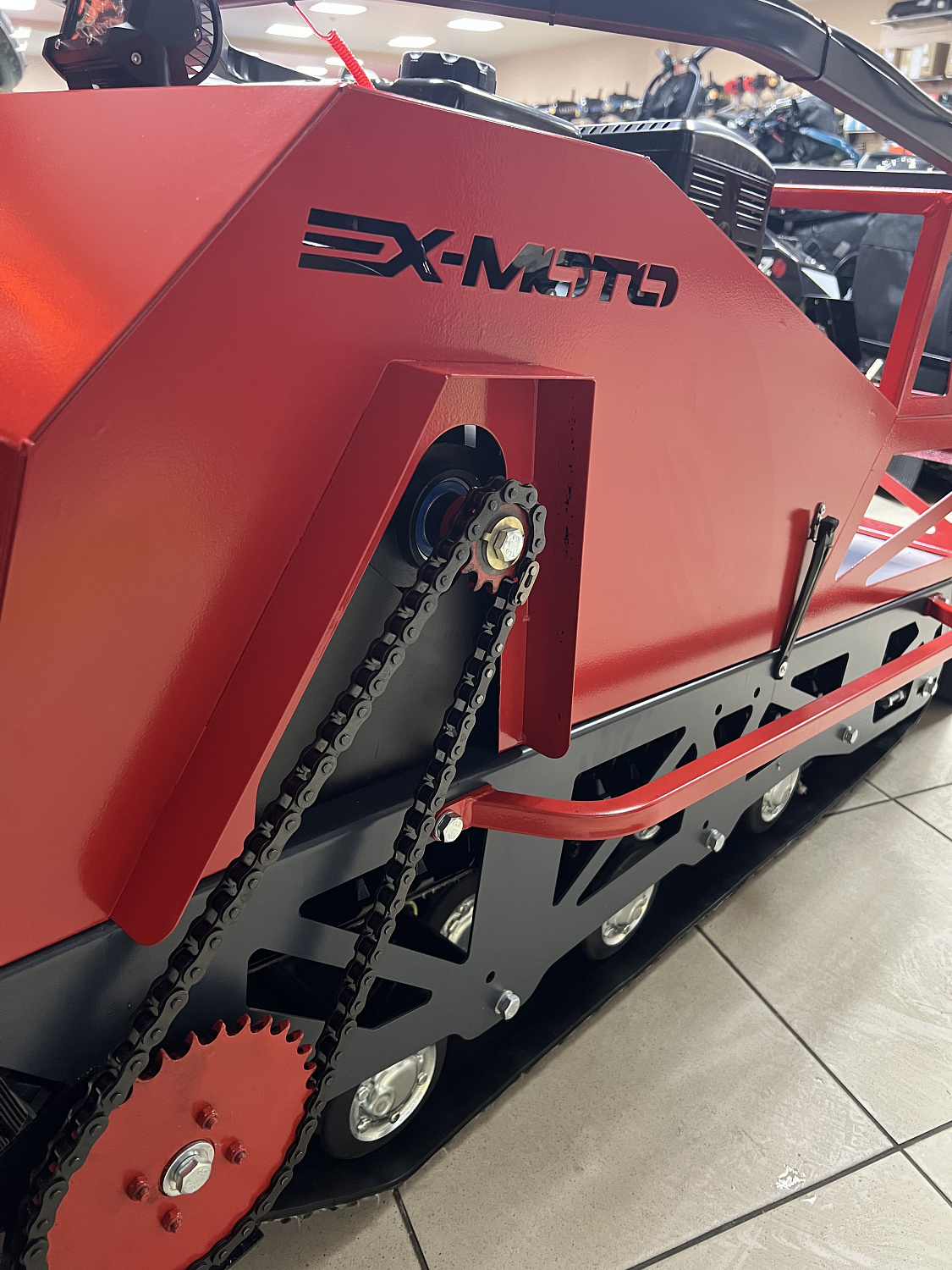 Мотобуксировщик EX-MOTO SNOWDOG S500 15л.с в Туле