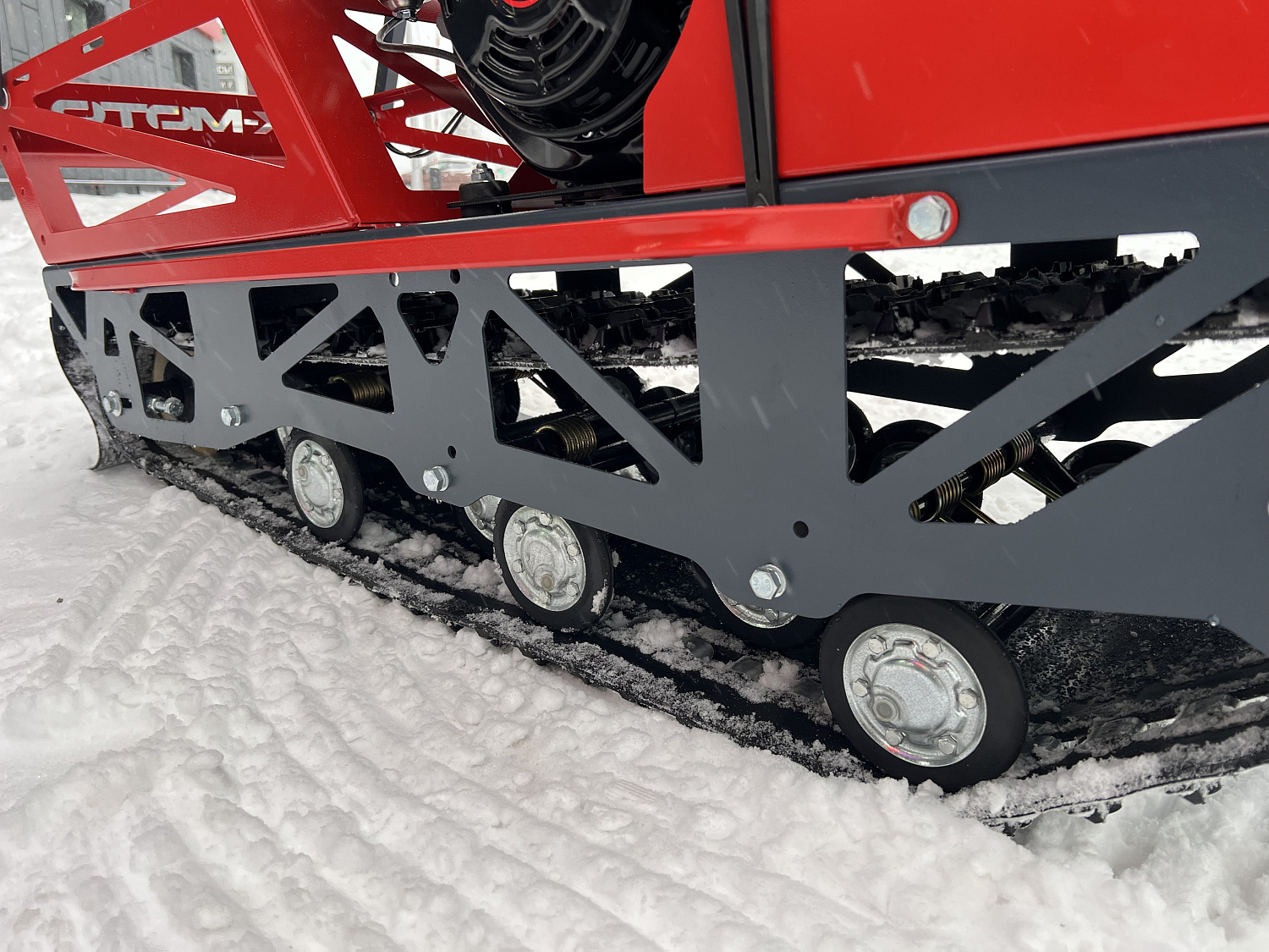 Мотобуксировщик EX-MOTO SNOWDOG S500 15л.с в Туле