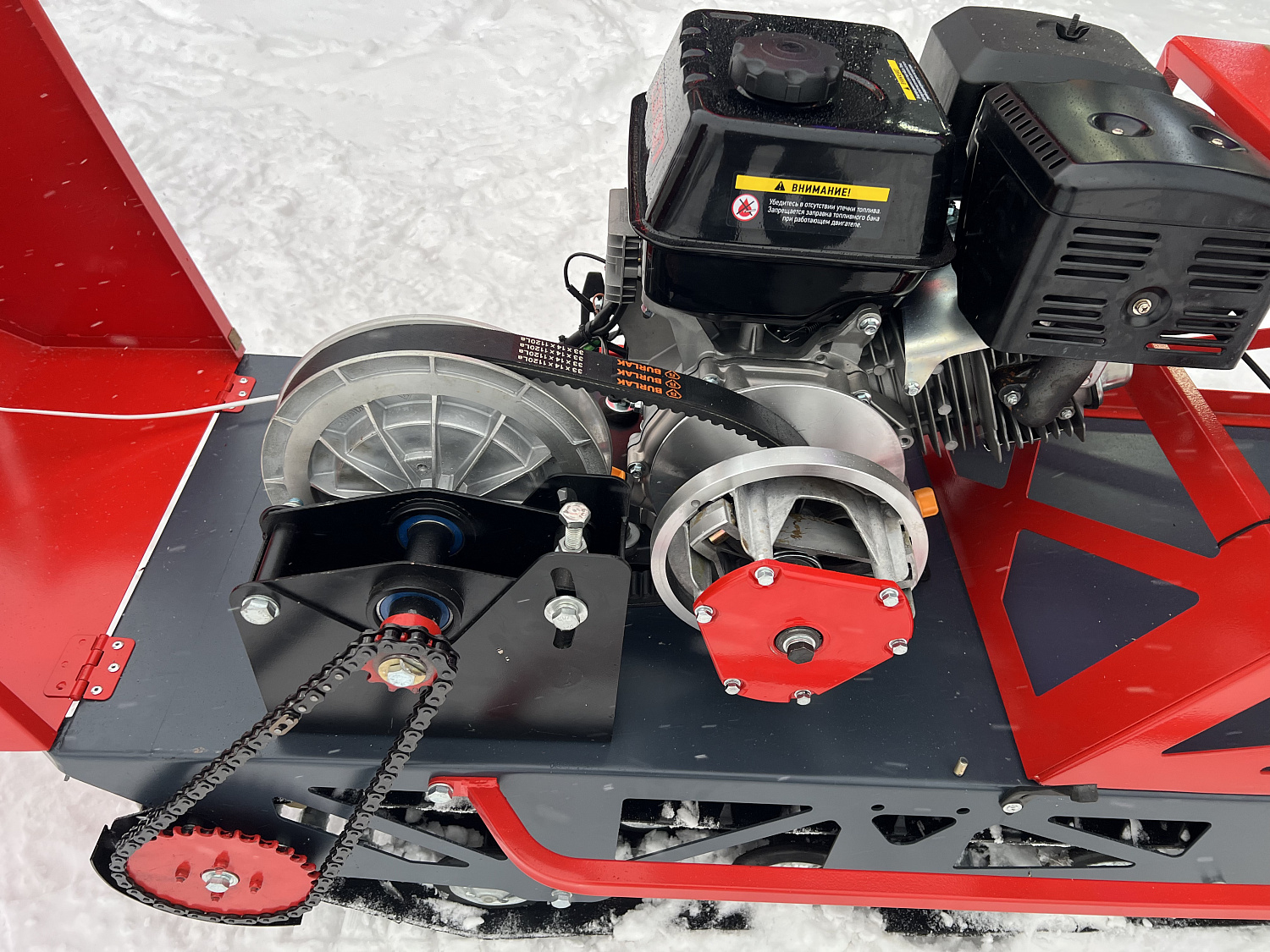 Мотобуксировщик EX-MOTO SNOWDOG S500 15л.с в Туле