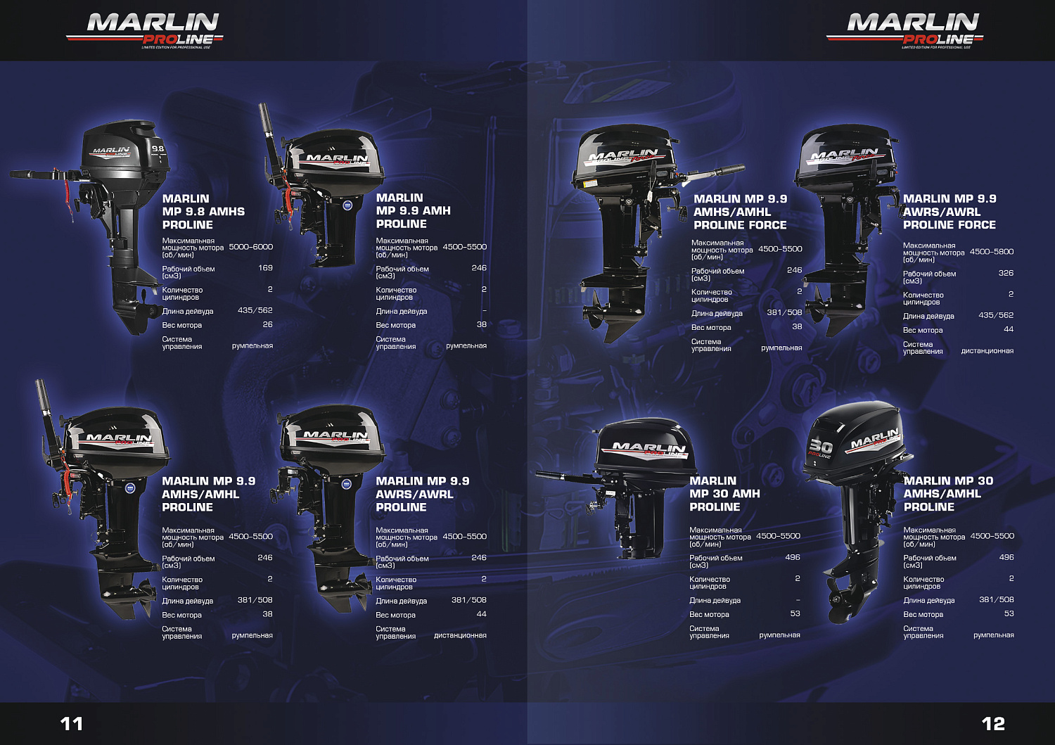 Лодочный мотор MARLIN MP 30 AWRL PROLINE в Туле