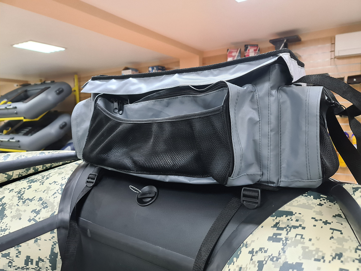 СУМКА ЛЮКС НА БАЛЛОН ДЛЯ ЛОДОК ПВХ 50Х25Х25 СМ в Туле