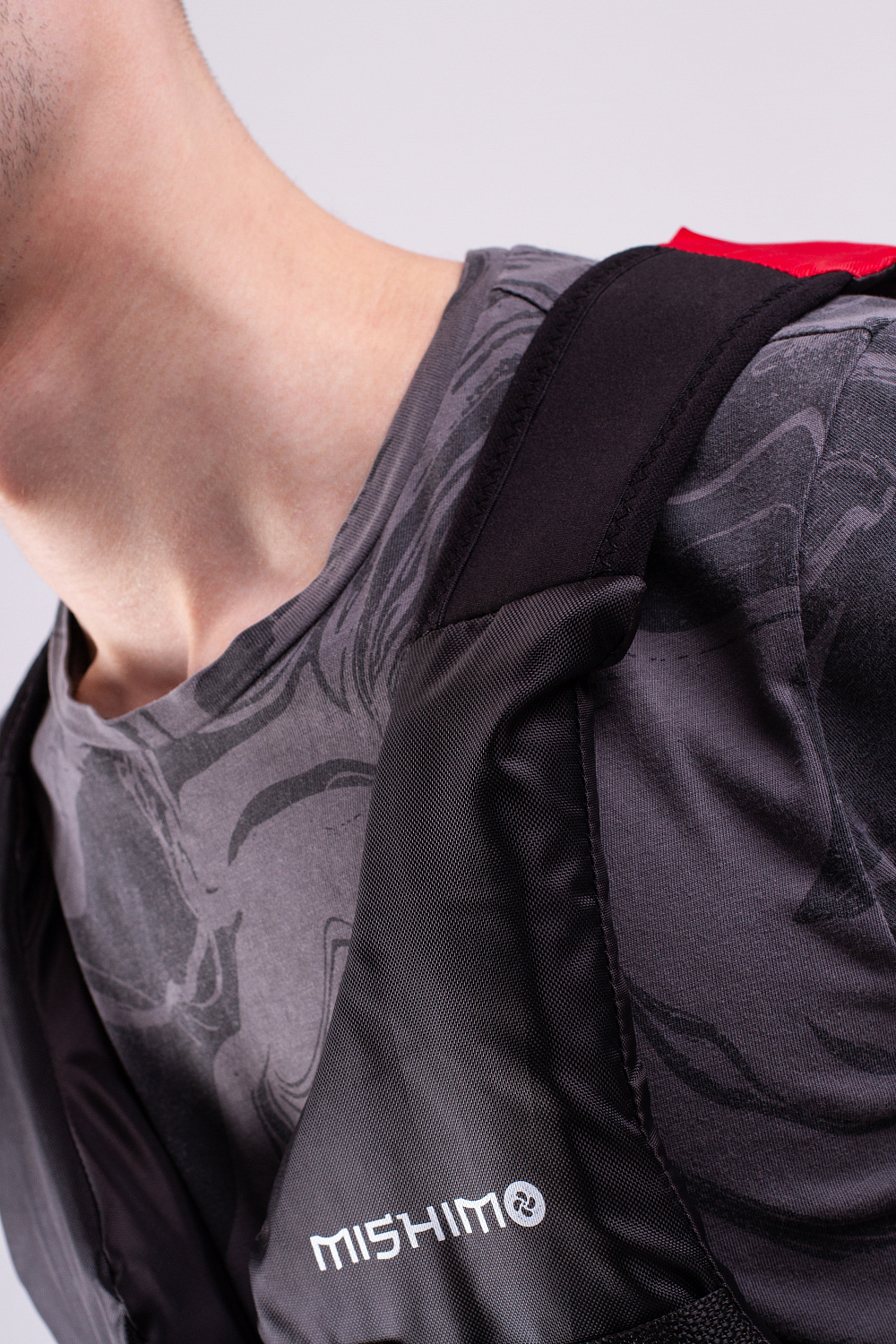 Жилет спасательный MISHIMO PRO Премиум качества Черно-красный в Туле